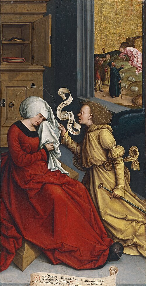 The Annunciation to Saint Anne, 1500, Bernhard Strigel