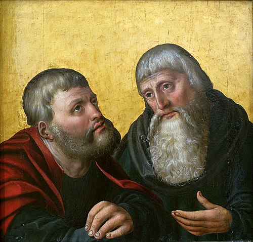 St. Anthony Abbot and St. Paul the Hermit, 1507, Bernhard Strigel