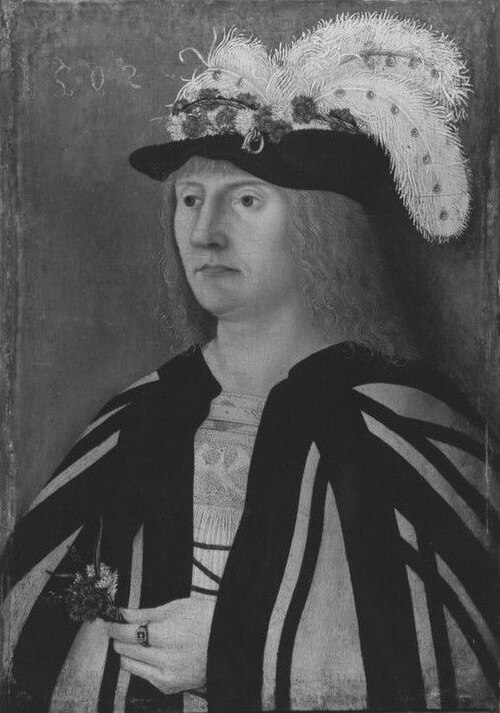 Portrait d'un jeune homme en marié, 1502, Bernhard Strigel