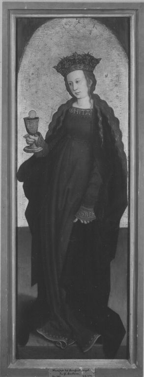 Sainte Barbara, 1500, Bernhard Strigel