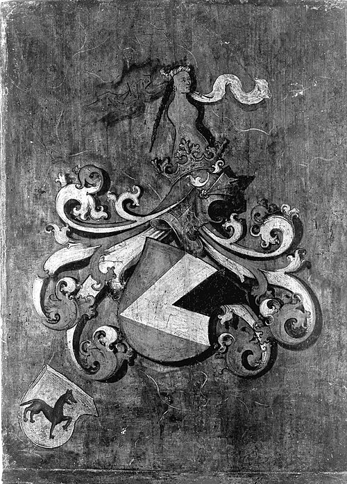 Schiebedeckel zum Bildnis des Hieronymus II. Haller zu Kalchreuth, 1503, Bernhard Strigel