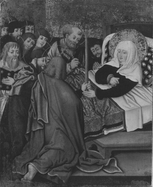 Mort de Marie, 1510, Bernhard Strigel