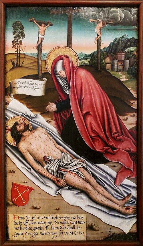 Déploration du Christ, 1509, Bernhard Strigel
