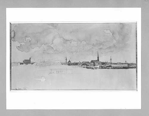 Wiener Ansicht, 1859, Rudolf von Alt
