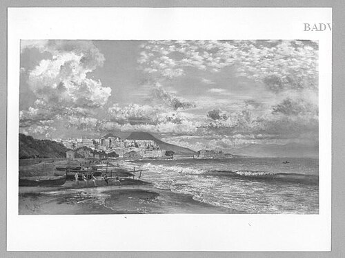 Naples, 1866, Rudolf von Alt