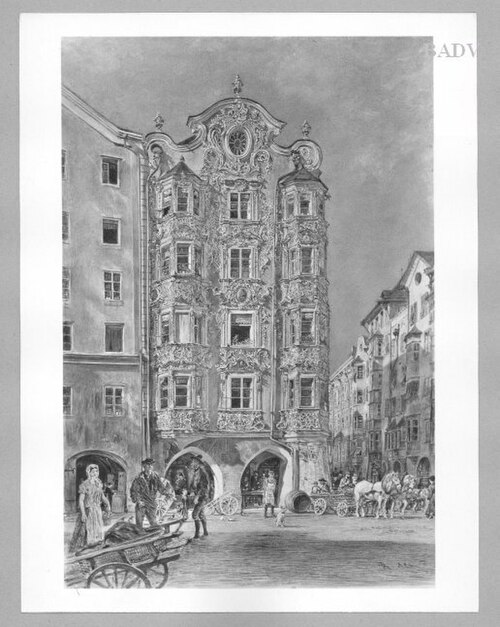 Innsbruck, 1837, Rudolf von Alt