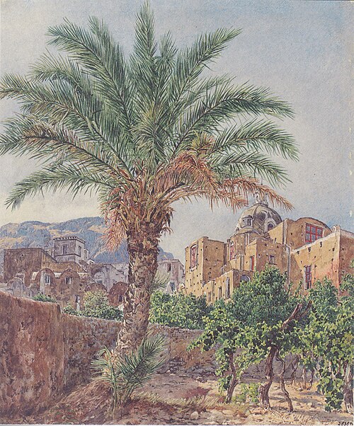 Der Dom von Capri, 1835, Rudolf von Alt