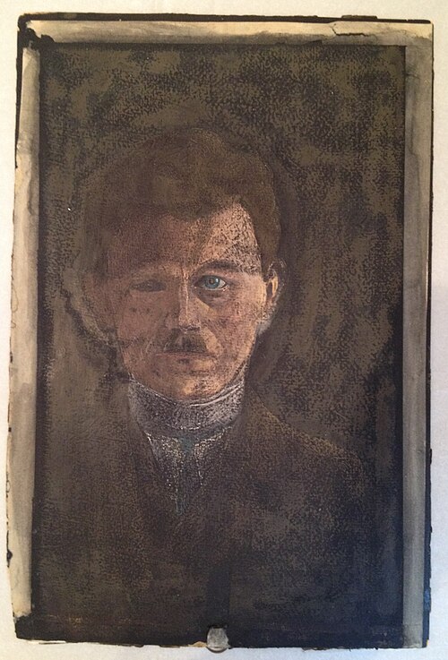 Portrait of a Man, 1914, Walter Gramatté