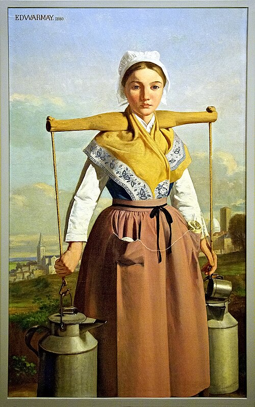 La Petite Laitière, 1880, Édouard May
