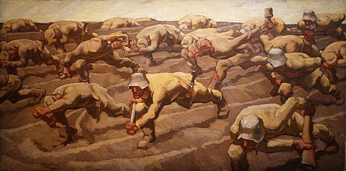 Nordfrankreich, 1917, 1917, Albin Egger-Lienz