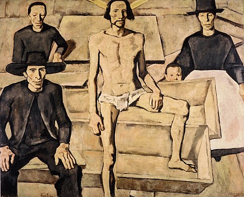 Resurrection of Christ, 1923, Albin Egger-Lienz
