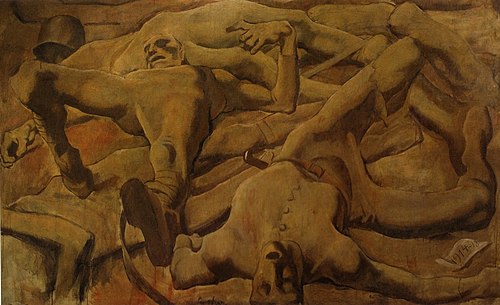 Finale, 1918, Albin Egger-Lienz