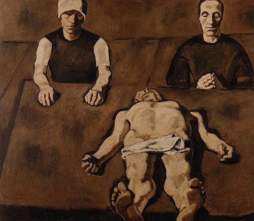 Pietá, 1926, Albin Egger-Lienz
