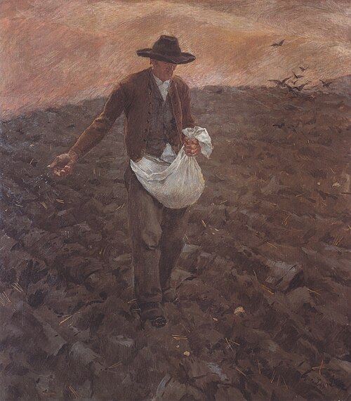 The sower, 1903, Albin Egger-Lienz