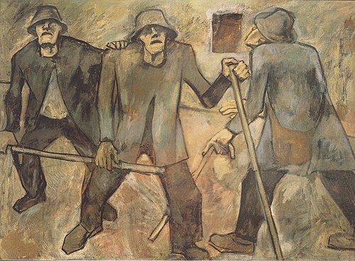 The Blind, , Albin Egger-Lienz