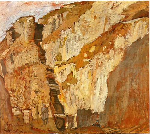 South-front, 1908, Albin Egger-Lienz