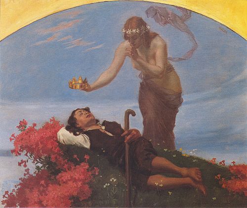 Hulda, 1903, Albin Egger-Lienz
