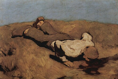 Die Quelle, 1923, Albin Egger-Lienz