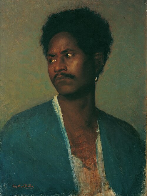 Ein Nubier, , Leopold Carl Müller