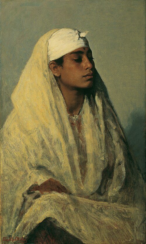 Ein Sphinxgesicht von heute, 1877, Leopold Carl Müller