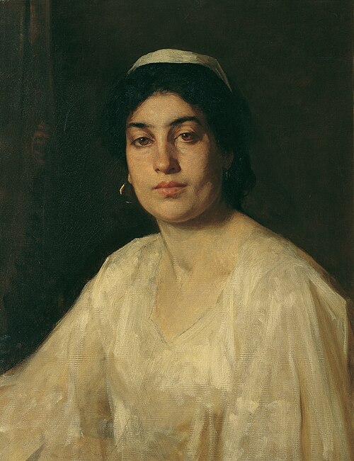 Une Femme Égyptienne, , Leopold Carl Müller