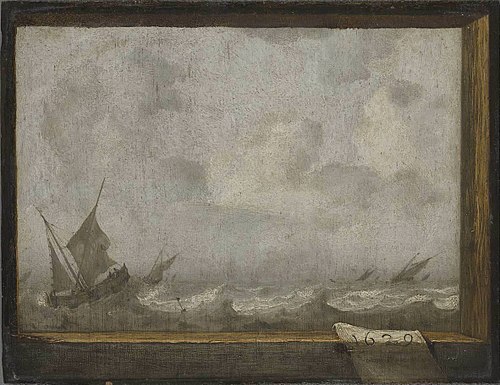 Stormy Sea, 1629, Jan Porcellis