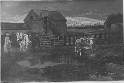 Nach dem Regen, 1898, Charles Richard Tooby