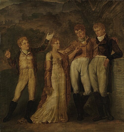 Die Kinder der Gräfin Hochberg, 1813, Fiodor Ivanovitch Kalmyk