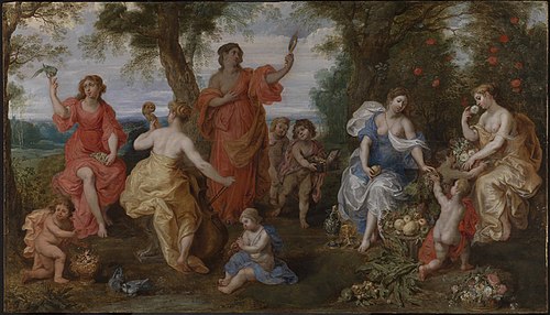 Allegory of the five senses, 1625, Hendrick van Balen