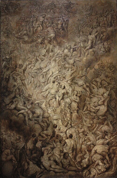 La Chute des Réprouvés, 1700, Hendrick van Balen