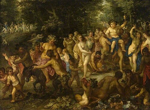A Bacchic Procession, 1606, Hendrick van Balen