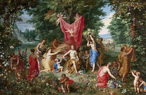 An Allegory of Abundance, 1631, Hendrick van Balen