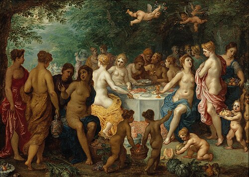 The Wedding of Peleus and Thetis, 1616, Hendrick van Balen