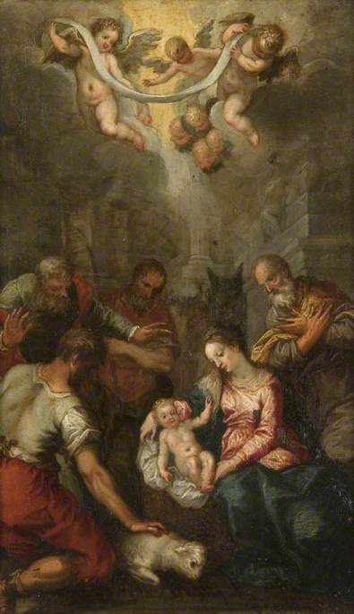 The Adoration of the Shepherds, , Hendrick van Balen