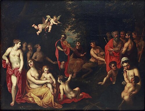 Apollo vanquishes Pan, 1616, Hendrick van Balen