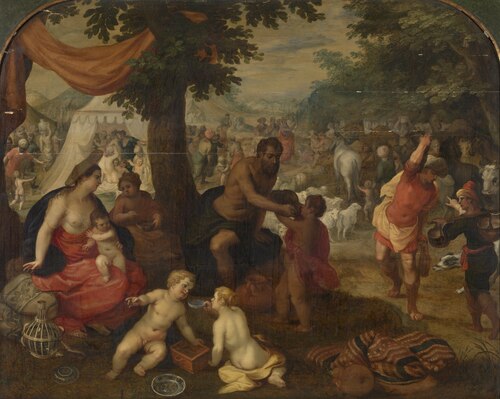 The Israelites in the Desert, , Hendrick van Balen