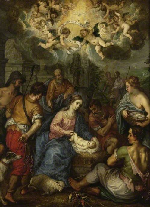Adoration of the Shepherds, 1595, Hendrick van Balen