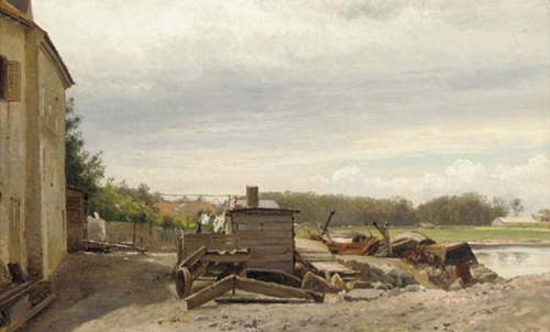 The disused garden., 1888, Carl Frederic Aagaard