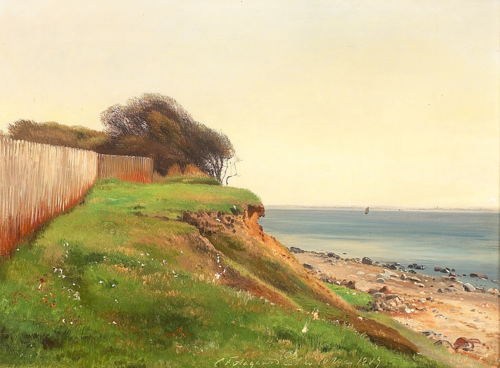 View from Æbelø., 1889, Carl Frederic Aagaard