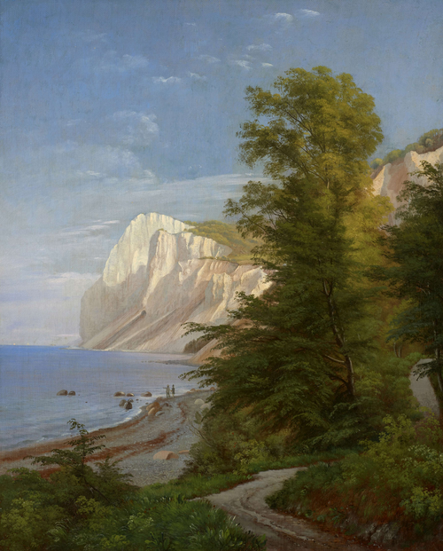 View of Møns Klint., 1873, Carl Frederic Aagaard