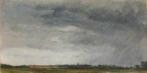 A cloud study., 1873, Carl Frederic Aagaard