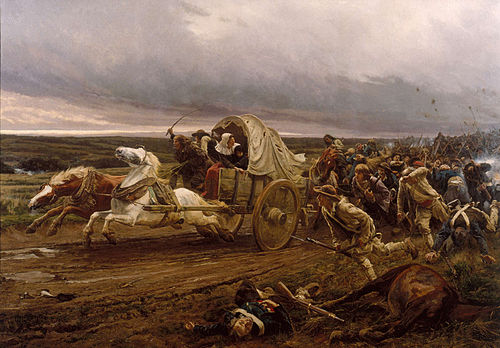 La déroute de Cholet, octobre 1793, 1886, Jules Girardet