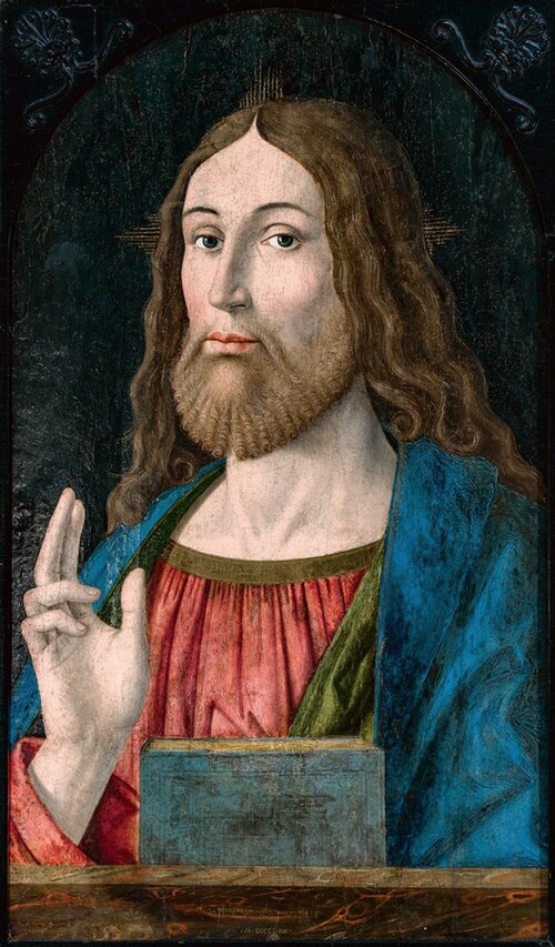 Christ Blessing, 1504, Filippo Mazzola