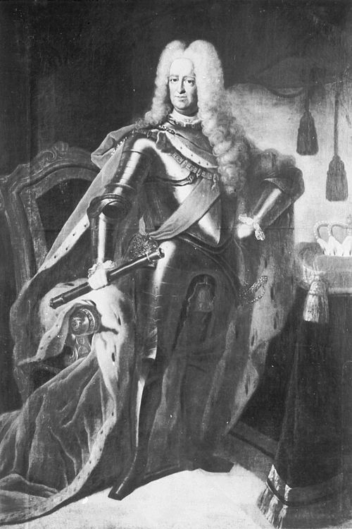 Portrait of Elector Charles III Philip, Elector Palatine, 1721, Jan Frans van Douven