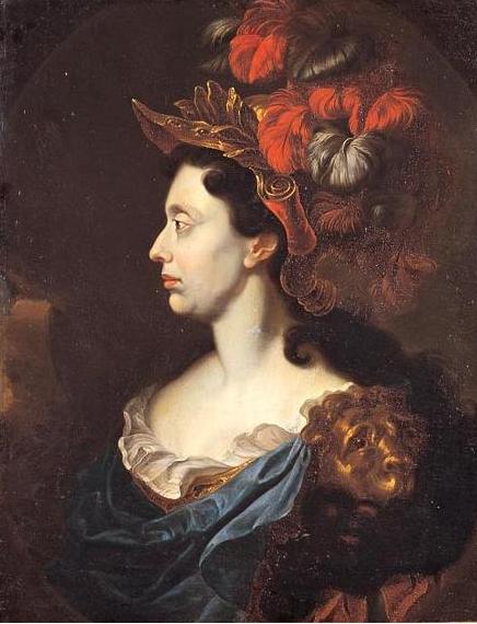 Portrait of Anna Maria Luisa de' Medici as Minerva, 1700, Jan Frans van Douven