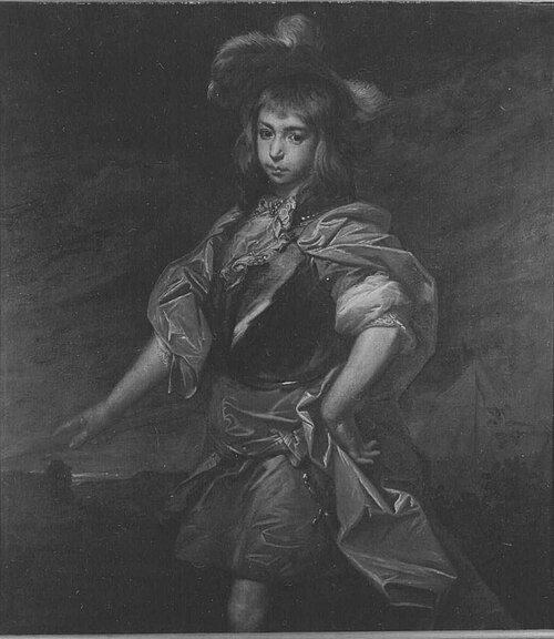 BIldnis eines jungen kurpfälzischen Prinzen (?) (?), 1691, Jan Frans van Douven