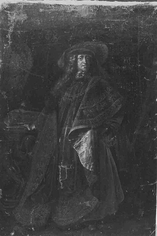 Portrait of Johann Wilhelm, elector of the Palatine, 1691, Jan Frans van Douven