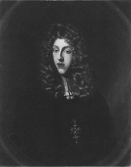 Bildnis eines jungen geistlichen Fürsten, 1691, Jan Frans van Douven