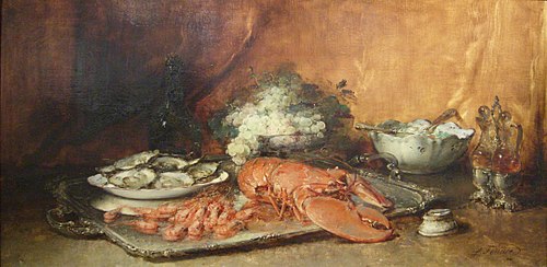 Déjeuner de carême, 1889, Guillaume Fouace