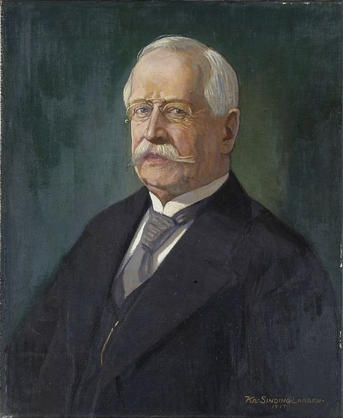 Portrait, 1917, Kristofer Sinding-Larsen